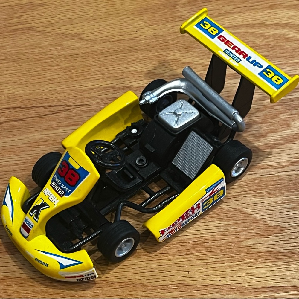 Hunter Racing Toy Car in Yellow and Black